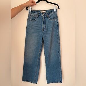 Abercrombie & Fitch Classic Blue Loose Jeans